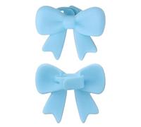 3D Bow Headphone Decor, Silicone Headset Accessory, Small Size Cute Earphone Prop, Lightweight Soft Material, Two Piece Set, for Work Travel Commuting Party Streaming Studying Fun Use