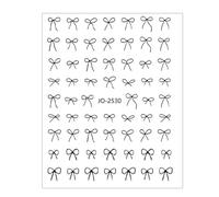 3D Bowknot Nail Art Stickers French Self-Adhesive Decals DIY Stickers Decals Supplies For Womens Nail Art Decorations Supplies