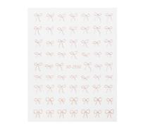 3D Bowknot Nail Art Stickers French Self-Adhesive Decals DIY Stickers Decals Supplies For Womens Nail Art Decorations Supplies