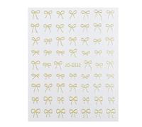 3D Bowknot Nail Art Stickers French Self-Adhesive Decals DIY Stickers Decals Supplies For Womens Nail Art Decorations Supplies