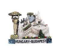 3D Budapest Hungría Imán de refrigerador Turismo Souvenirs Pegatinas,Hogar y Cocina Decoración Budapest Nevera Imán De China