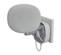 3D Cabin Soporte de enchufe compatible con Google Home Smart Speaker (gris)