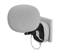 3D Cabin Soporte de enchufe compatible con Google Home Smart Speaker (negro)