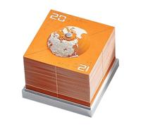 3D Calendar 2026, 3.43x3.43x3.5 pulgadas Earth Shape Desktop Decor | Paper Sculpture Notepad,for Birthday Holiday Office Home Apartment Freelancers College Students Teachers Bedside Reception Areas