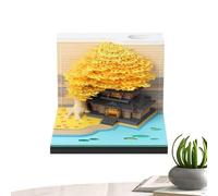 3D Calendar 2027 3D Timepiece Carving Memo Pad Paper Calendar Sculpture