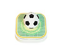 3D Calendario bloc de notas 2026 | Bloc de notas LED con forma de fútbol con tallado, Memo Pad 3D papel calendario con tallado artístico, para registrar planificación, seguimiento de hábitos