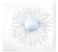 3D Car Window Crack Decal Crazy Golf Ball Broken Glass Stickers Ball Smashing Glass Stickers Window Decal Art Kit Window Decal Decoraciones (Color : Golf Ball)