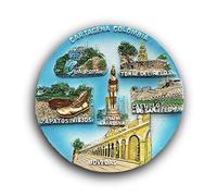 3D Cartagena Colombia Refrigerador Imán de Nevera Recuerdos Turísticos Hecho A Mano de Resina Artesanía Pegatinas Magnéticas Inicio Cocina Decoración Regalo de Viaje