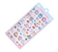 3D Cartoon Animal Stickers - Decorative Adhesive Decal Pack, Cute Bubble Sticker Set | Colorful Animal Character Scrapbook Craft Decoration Kit, Raised Bubble Cartoon Animals Sticker Collection Sheet