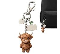 3D Cartoon Bag Charm - Cute Character Bag Pendant, 1.96 Inches Keychain Set with Cute Style, Decorative Charm, Fashion Accessory Piece, Key Holder for Adding Fun Personality to Bags Key Everyday Carry