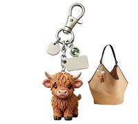 3D Cartoon Bag Charm - Cute Character Bag Pendant, 1.96 Inches Keychain Set with Cute Style, Decorative Charm, Fashion Accessory Piece, Key Holder for Adding Fun Personality to Bags Key Everyday Carry
