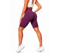 3D Cellulite Shorts for Women, High Waisted Compression Yoga Shorts, Tummy Control Workout Gym Short Leggings (Red,L)