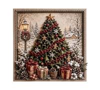 3D Christmas Fabric Poking Kit - DIY Artistic Craft Set, Beginner Arts