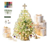 3D Christmas Tree Bead Craft Kit With Instructions Holiday DIY Art Set