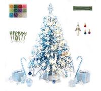 3D Christmas Tree Bead Craft Kit With Instructions Holiday DIY Art Set