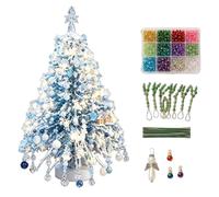 3D Christmas Tree Making Beads, Christmas Tree Beading Jewelry Art Kit