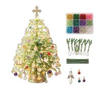 3d Christmas Tree Making Beads | Fairy Crafting With Instructions | Christm