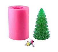 3D Christmas Tree Shape Silicone Mold Candle Mold for Chocolate Soap Cake Fondant Candy Mold for Christmas Decoration