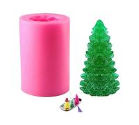 3D Christmas Tree Shape Silicone Mold Candle Mold for Chocolate Soap Cake Fondant Candy Mold for Christmas Decoration