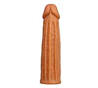 3D CondóN Masculino Realista De PartíCulas Grandes De Un Solo Puerto CondóN Multifuncional Engrosado De EyaculacióN TardíA Pareja De Juguetes Sexuales Anticonceptivos Reutilizable (003)