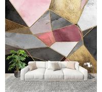 3D Créatif Papier Peint Panoramico Arte Abstracto Y GeoméTrico Décoration De La Maison Papel Tapiz Imperméable Murales 250X175 cm Blanco GrisáCeo Amovibles ExtraíBle Para Despegar Y Pegar Fotomurales