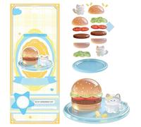3D Crystal Stickers - Transparent DIY Decorative Decals, Waterproof Glossy Finish, Stackable Aesthetic Design | For Phone Case, Water Bottle, Scrapbook, Journaling