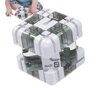 3D Cubo Laberinto, 3D Bolas De Laberinto Puzzles, Juguete Sensorial De Lógica, para Adultos, Adolescentes, Niños Y Niñas, para El Hogar, Viajes, Vacaciones, Avión,