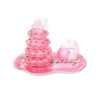 3D Cute Stickers, Animal Cartoon Set, 8.07x3.74inch Funny Stackable Decor with Adhesive Back Design, Sturdy Vinyl Craft Sheet, Colorful Style Design, Kids DIY Sticker for Laptop Case Use