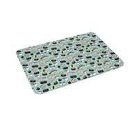 3D Cute Sushi Pattern Kawaii Sushi Characters Anti-Slip Floor Mat Rug for Kitchen Entrance Home Balcony Footpad Mats-50x80cm