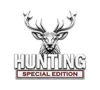 3D Deer Head Car Emblem - Metal Badge | Waterproof Truck & SUV Sticker