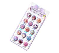 3D Dessert Sticker - Bubble Kawaii Decal, Reusable Cartoon Sticker