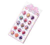 3D Dessert Sticker - Bubble Kawaii Decal, Reusable Cartoon Sticker
