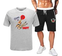 3D Diana de Dardos Estampado Camiseta y Pantalones Cortos Conjunto Hombre Ropa Deportiva Casual Chándal 2 Piezas Conjunto Conjunto