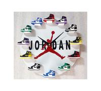 3d-dimensional Shoe Model Aj Clock Wall Clock QuartzWhite JORDAN