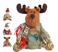 3D Doll Decoration Gift Bag, Santa's 3D Doll Decoration Bags, for Presents, Candy, Fruit (A-3)