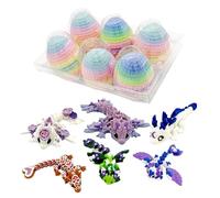 3D Dragon Egg - Fidget Toy & Easter Decoration | 3D Printed Dragon Egg Fun and Engaging Fidget Toy for Easter Basket Stuffers, Kids/Adults, Stress Reliefs, Collectible, Holiday Fun and Party Favor
