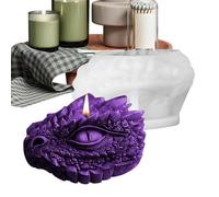 3D Dragon Eye Silicone Mold, Dragon Head Candle Mold Reusable Flexible, DIY Epoxy Resin Decoration Tool For Craft Making, Food Grade