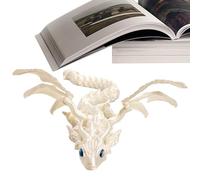 3D Dragon Toy, 13 Inch Articulated Flying Figurine, Flexible Animal Model For Desk Display, Kids Birthday Gift, Children’s Day Present, New Year Surprise, Creative Collectible, 12.6x7.68x2.36 Inches