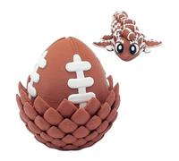 3D Dragons with Egg - Desk Fidget Toy | Flexible Dragon Figure for Kids Boys, Girls for Sports Enthusiasts Home, Office Travel Features, Birthday Holiday Present Usage