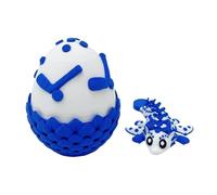 3D Dragons with Egg - Desk Fidget Toy | Flexible Dragon Figure for Kids Boys, Girls for Sports Enthusiasts Home, Office Travel Features, Birthday Holiday Present Usage