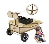 3D en Marte, Juguete de Bricolaje en Marte,Juguete científico de Madera Mars Rover DIY - Modelos de batería Juguetes de Aprendizaje temprano para Sala de Estar, Dormitorio, Aula, escuo