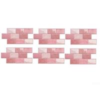 3D Epoxy estilo PVC cocina pared azulejos pegatinas impermeable vinilo adhesivo con textura realista auto respaldo (D-009)