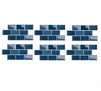 3D Epoxy estilo PVC pared azulejos calcomanías para uso en la cocina auto impermeable vinilo adhesivo con sensación realista (D-011)