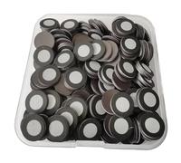 3D escaneo marcador de puntos pegatinas, Marcadores de escaneo 3D 6mm x 10mm 100 Uds puntos reflejos magnéticos for calibración posicionamiento