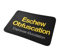 3D Evitar la ofuscación, Defender la explicación, Alfombra, Alfombra Antideslizante, Alfombra para Entrada a la Cocina, Alfombrillas para los pies del Dormitorio: 60x90cm