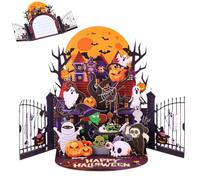 3D Festive Greeting Party Decoration - Halloween Cards, Horror Holiday Card