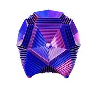 3D Fidget Toys - 3.94x4.57in Print Sensory Cube for Kids, Portable Easy to Use Cube with Expanded Honeycomb Design, Travel Desk Toy for Offices, School, Desktop, Classroom