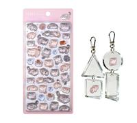 3d Figures, Vibrant Fauna Themed Adhesives, Waterproof Appliqué, Quality Visual Adornment Supply, Premium Accent for Family Members, Artistic Creation Accessory for Friends