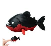 3D Fish Toy - Joint Finger Bite Model, Realistic Printed Fidget Animal Toy for Kids Use, Desktop Desk Decoration Toys for Home Office Use, Interactive Novelty Toys for Birthday Gift