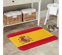 3D Flag of Spain Anti-Slip Doormat Floor Mat Cushion Carpet Rug for Kitchen Entrance Home Bedroom Footpad Mats-50x80cm